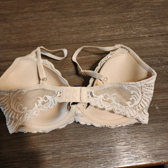 Natori Feathers Contour Underwire Plunge Bra 36DD - Picture 6 of 13